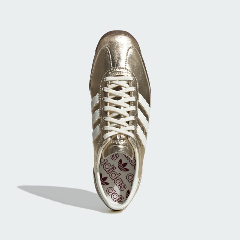 Gold Metallic / Off White / Shadow Red-