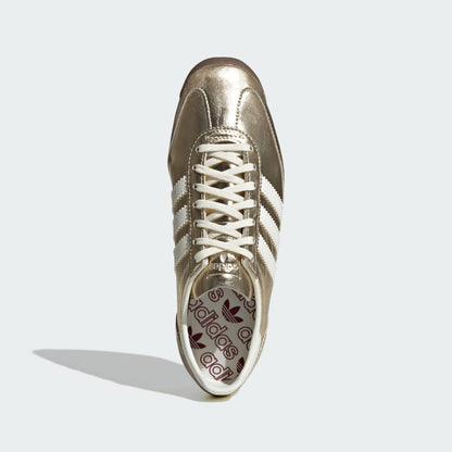 Gold Metallic / Off White / Shadow Red-