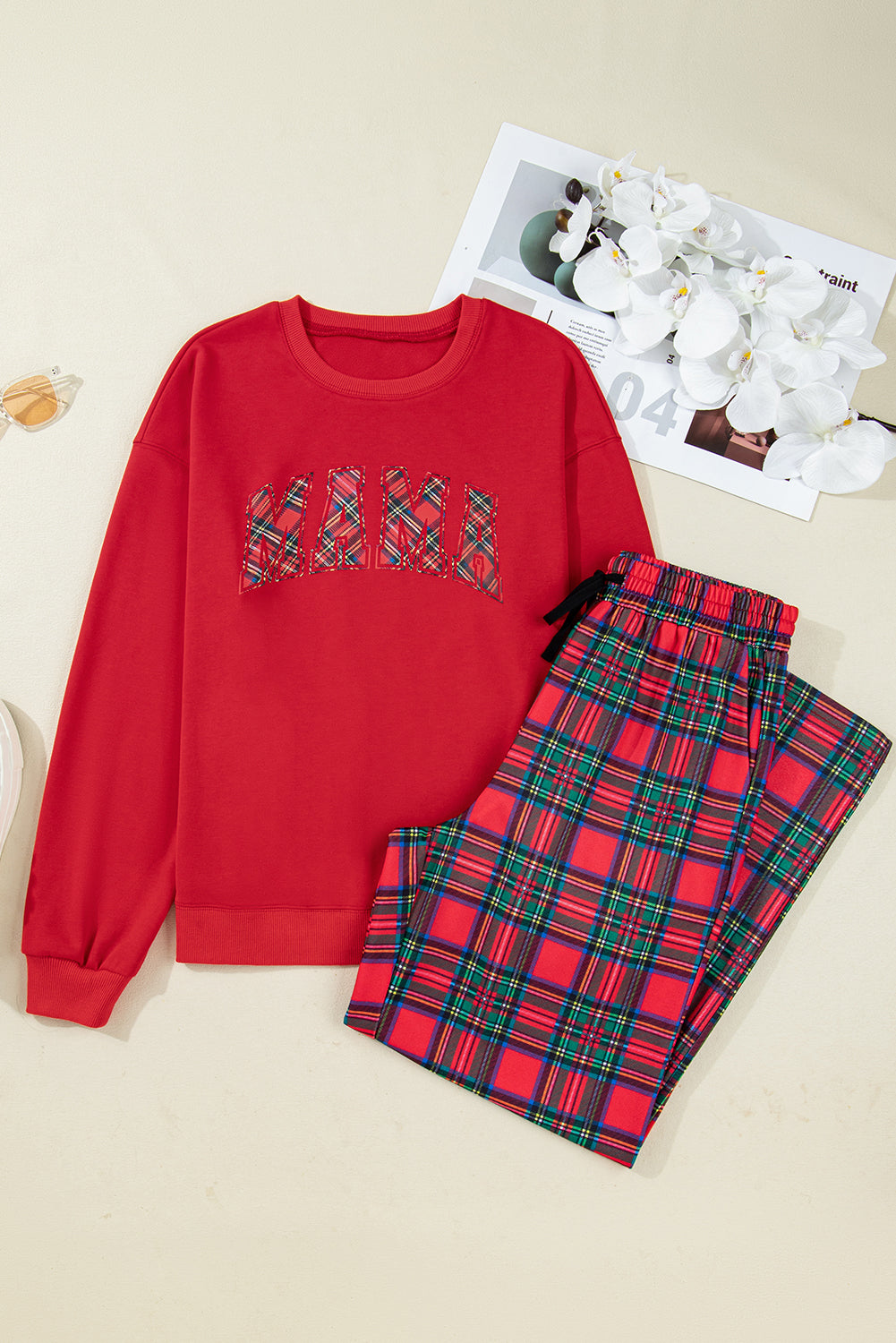 Threaded Pear Ryleigh Crewneck Pullover and Pants