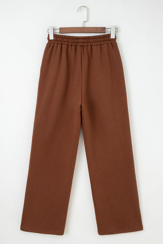 Threaded Pear Amaris Elastic Waist Solid Pants