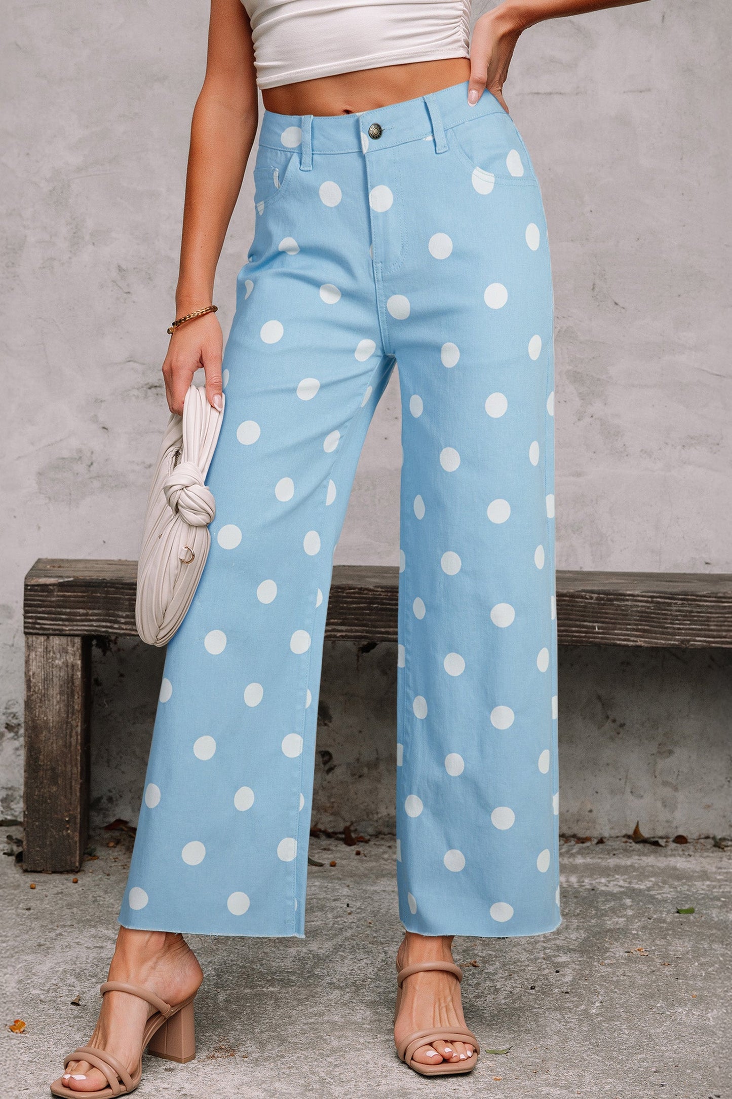 Threaded Pear Talia Raw Hem Shift Jeans