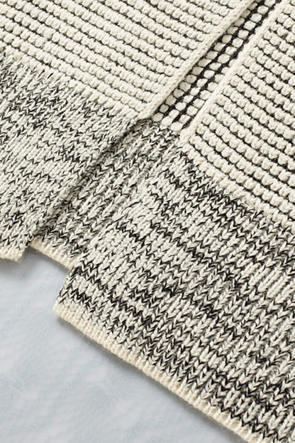 Threaded Pear Harper Long Open Front Cardigan