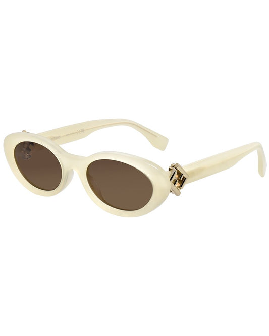 FENDI Women's Ff Diamonds 53Mm Sunglasses