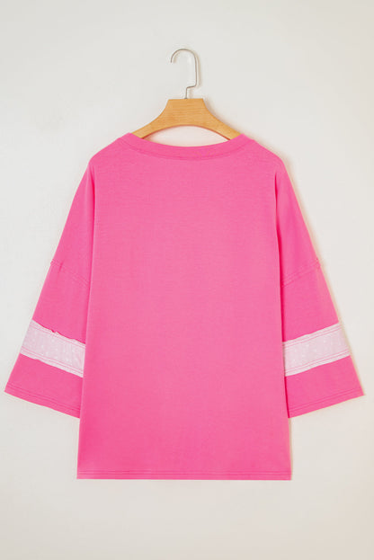 Threaded Pear Laylani Bracelet Sleeve Loose PLUS Tee