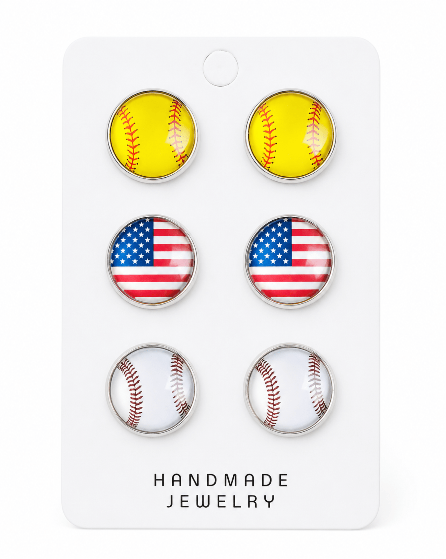 Red, White, Blue and Silver-