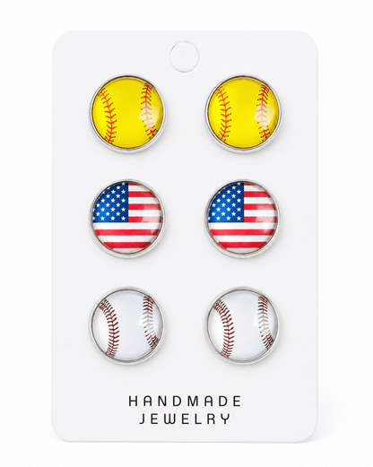 Red, White, Blue and Silver-
