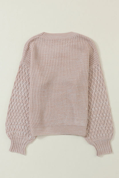 Threaded Pear Scarlett Sleeve Drop Shoulder Sweater