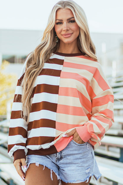Brown Stripe-