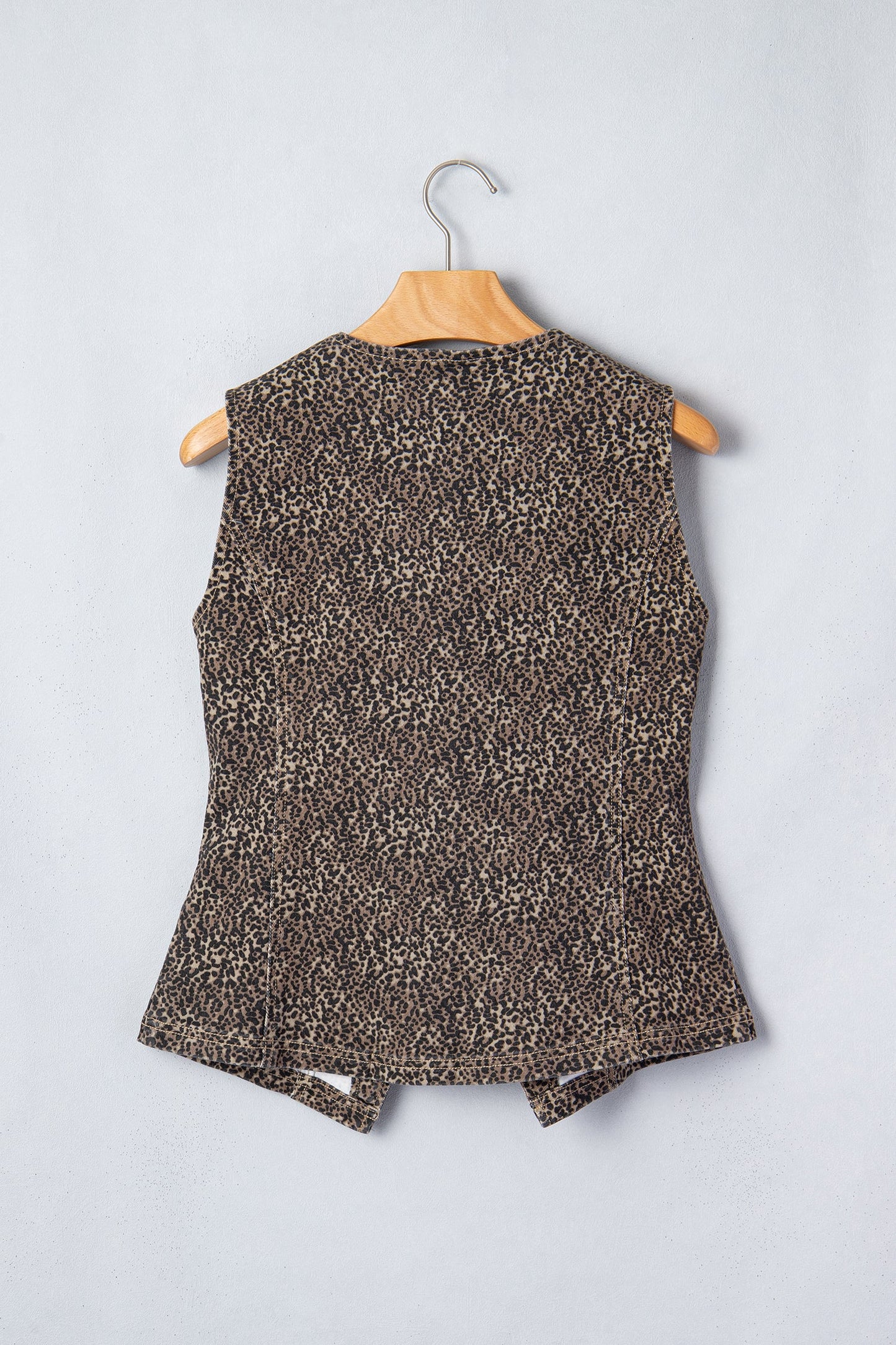 Threaded Pear Elliana Print Slim Vest