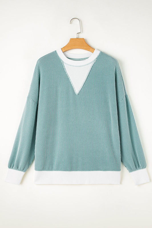 Threaded Pear Emiliana Drop Shoulder Loose Top