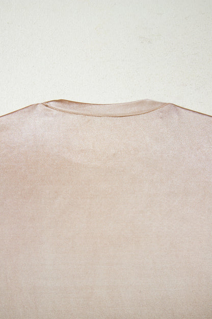 Threaded Pear Alicia Metallic Tank Top