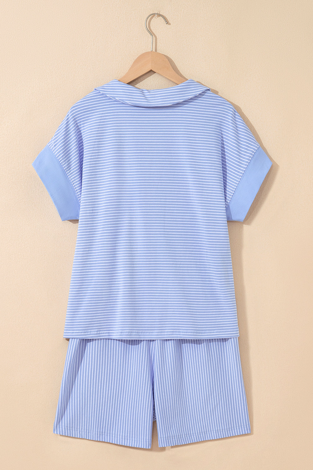Threaded Pear Lilian Dolman Sleeve Polo Shirt Set