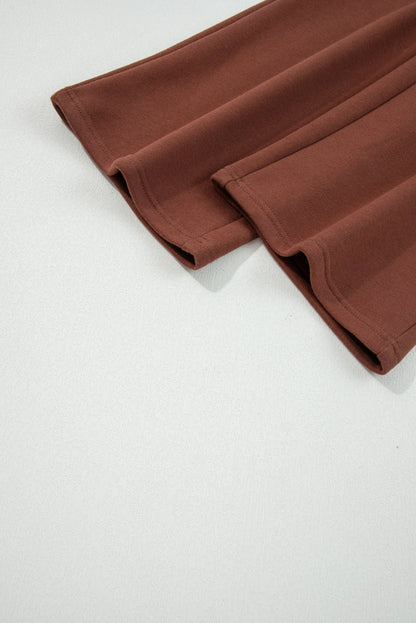 Threaded Pear Amaris Elastic Waist Solid Pants