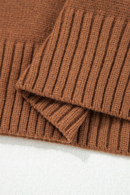 Threaded Pear Avery Edge Sexy Elegant Sweater