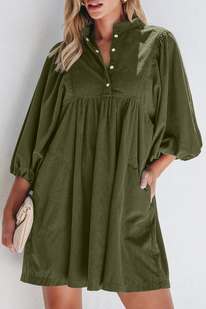 Threaded Pear Celeste Waist Bracelet Sleeve Dress