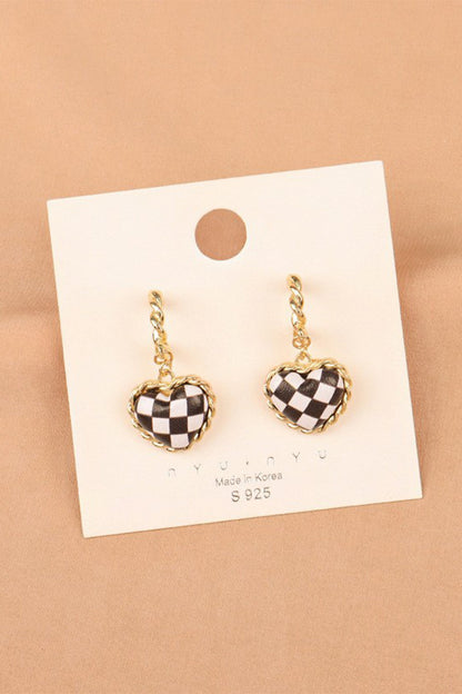 Madelynn Twisted Hoop Stud Earrings