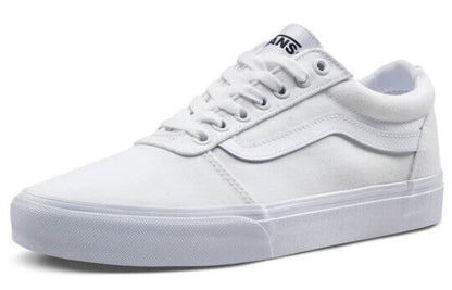 Vans Ward Men's Sneakers — True White Canvas Low-Top