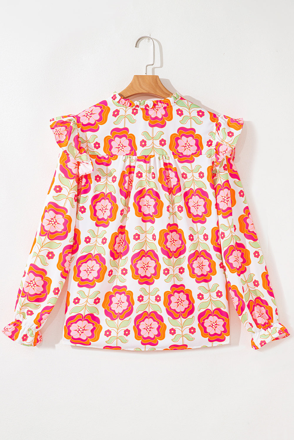 Threaded Pear Josimira Long Sleeve Blouse Long Sleeve Top