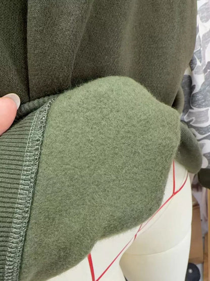 Camouflage Long Sleeve Sweatshirt