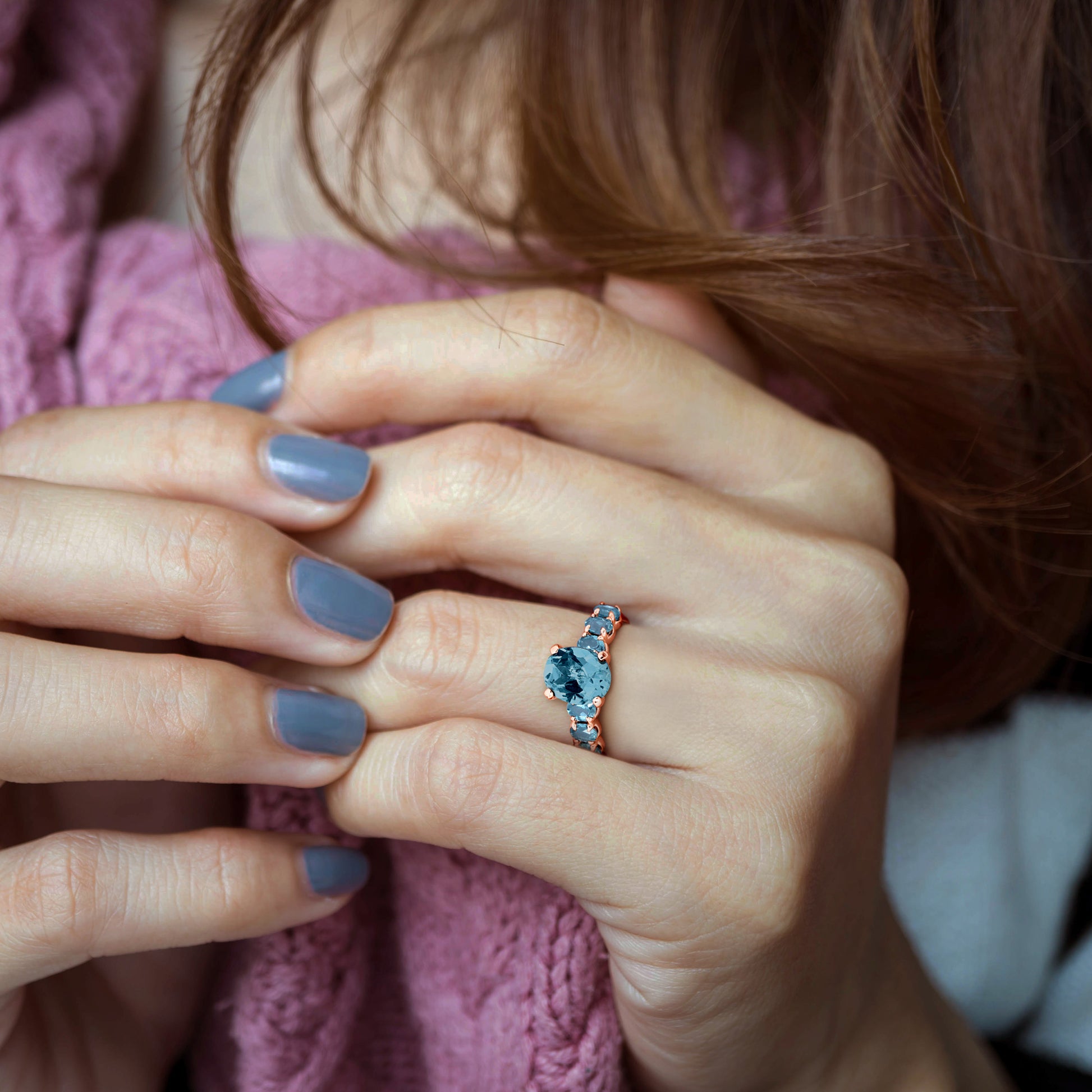 Blue-