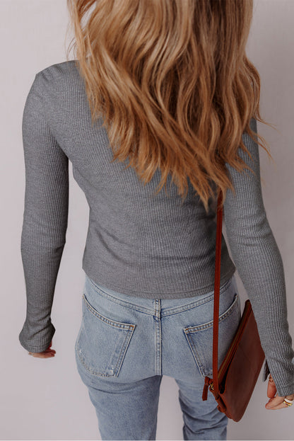 Threaded Pear Elliana Knit Down Slim Cardigan