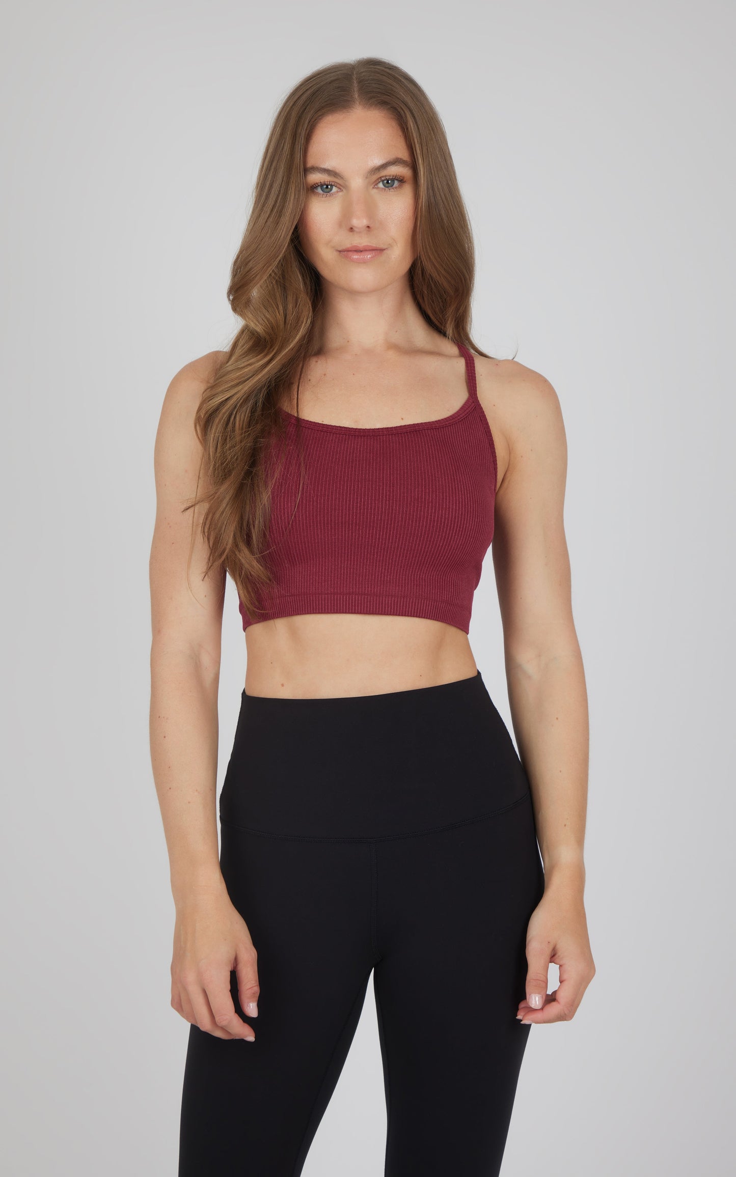 2 PK Ribbed Seamless Rosaline Bra - Our Cafe Story