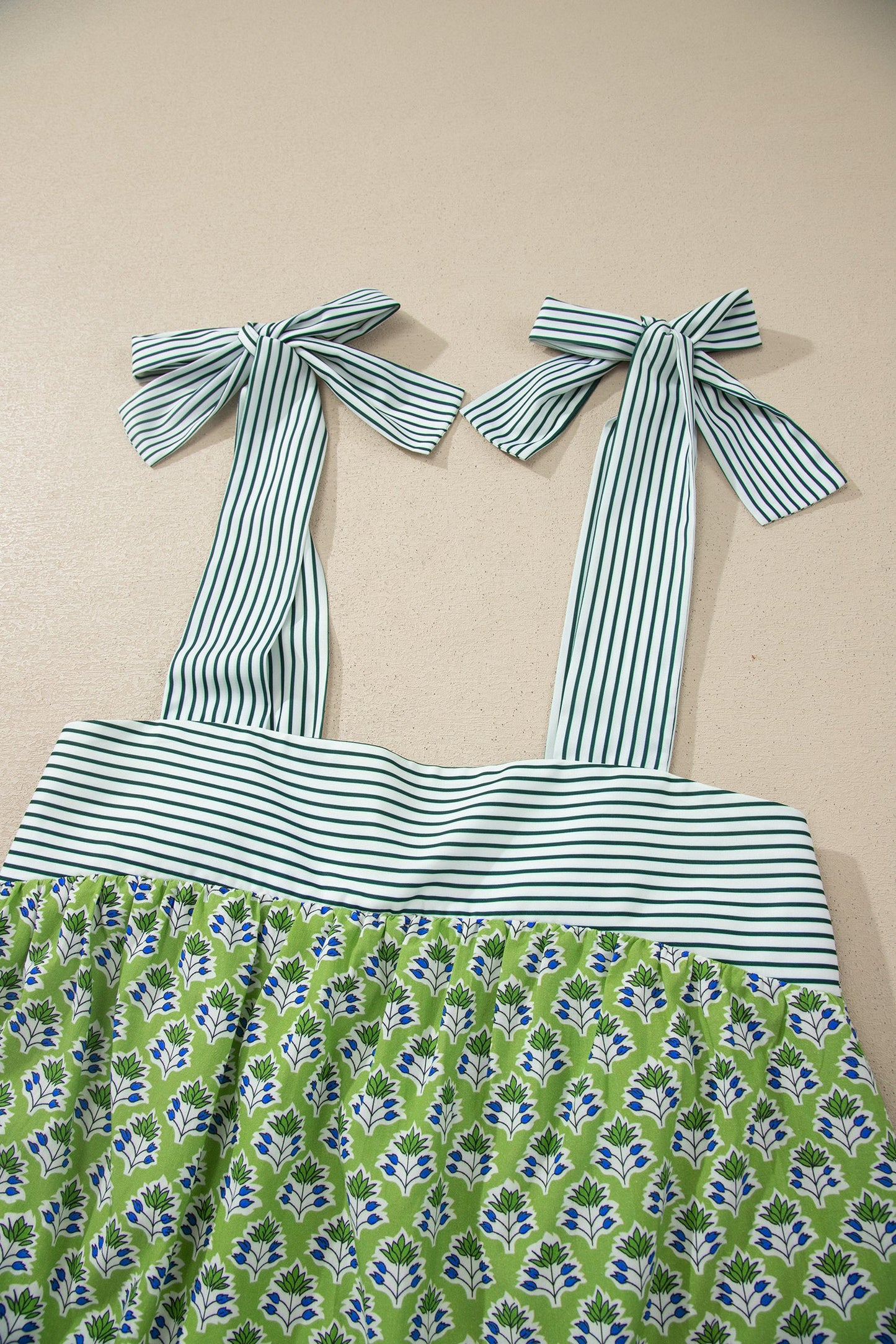 Threaded Pear  Alisson Straps Babydoll Tank Top