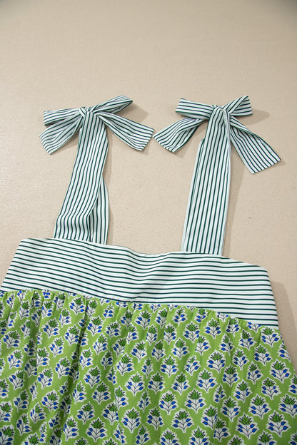 Threaded Pear  Alisson Straps Babydoll Tank Top