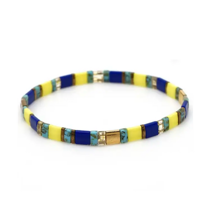 Yellow Turquoise Blue-
