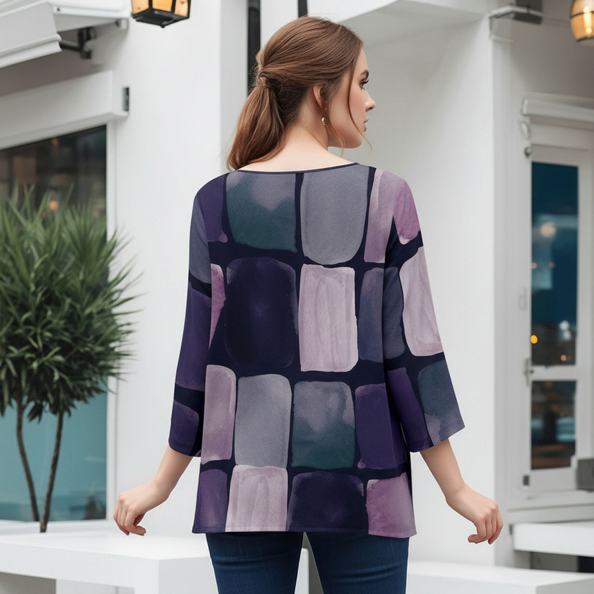 Purple Multi Color-