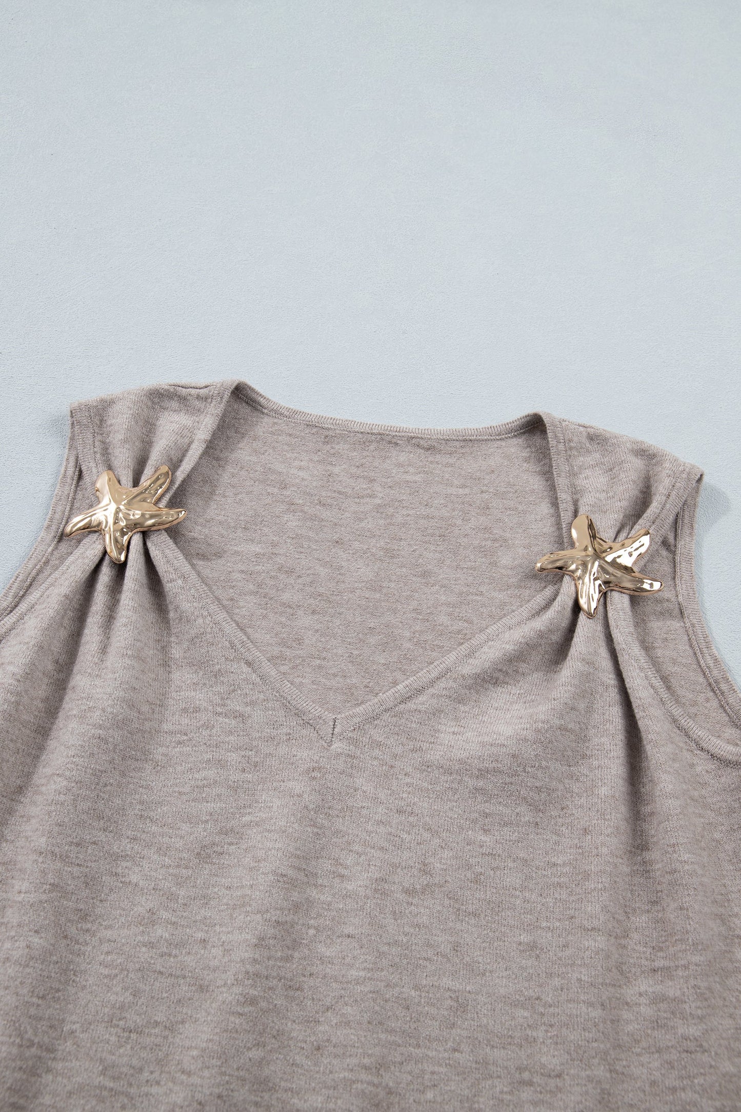 Threaded Pear Clementine Metal Star Detail Sweater