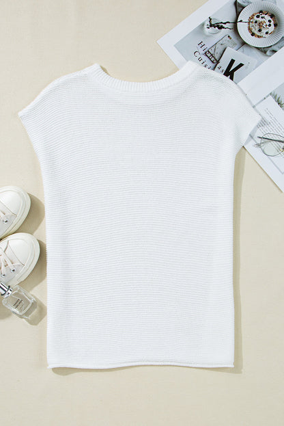 Threaded Pear Jemma Sweater Tee with Side Slits