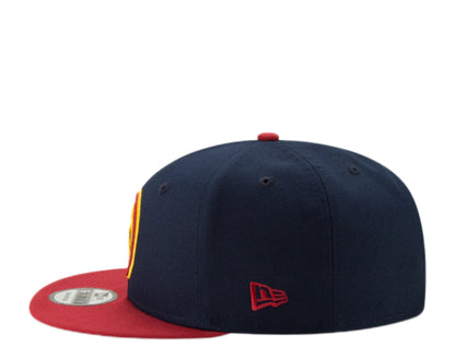 New Era Denver Nuggets 2-Tone OTC 9FIFTY Men's Snapback Hat — Navy/Burgundy