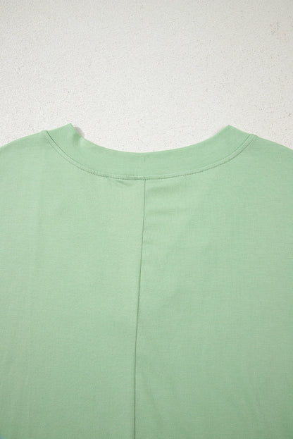 Threaded Pear Vivienne Half Sleeve Knit Romper