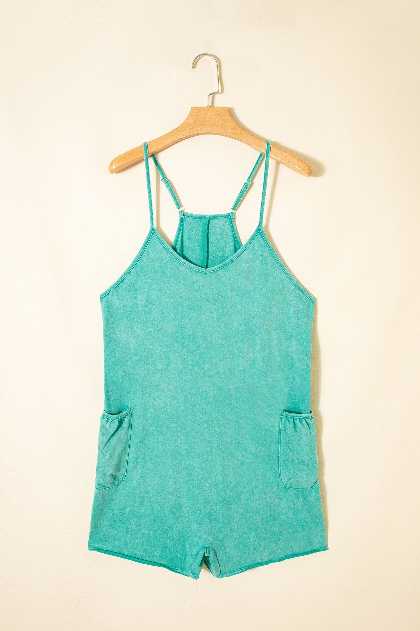 Threaded Pear Isabela Wash Spaghetti Straps Romper