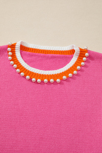 Threaded Pear Anahi Drop Shoulder Knit Sweater