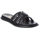 1 Black leather