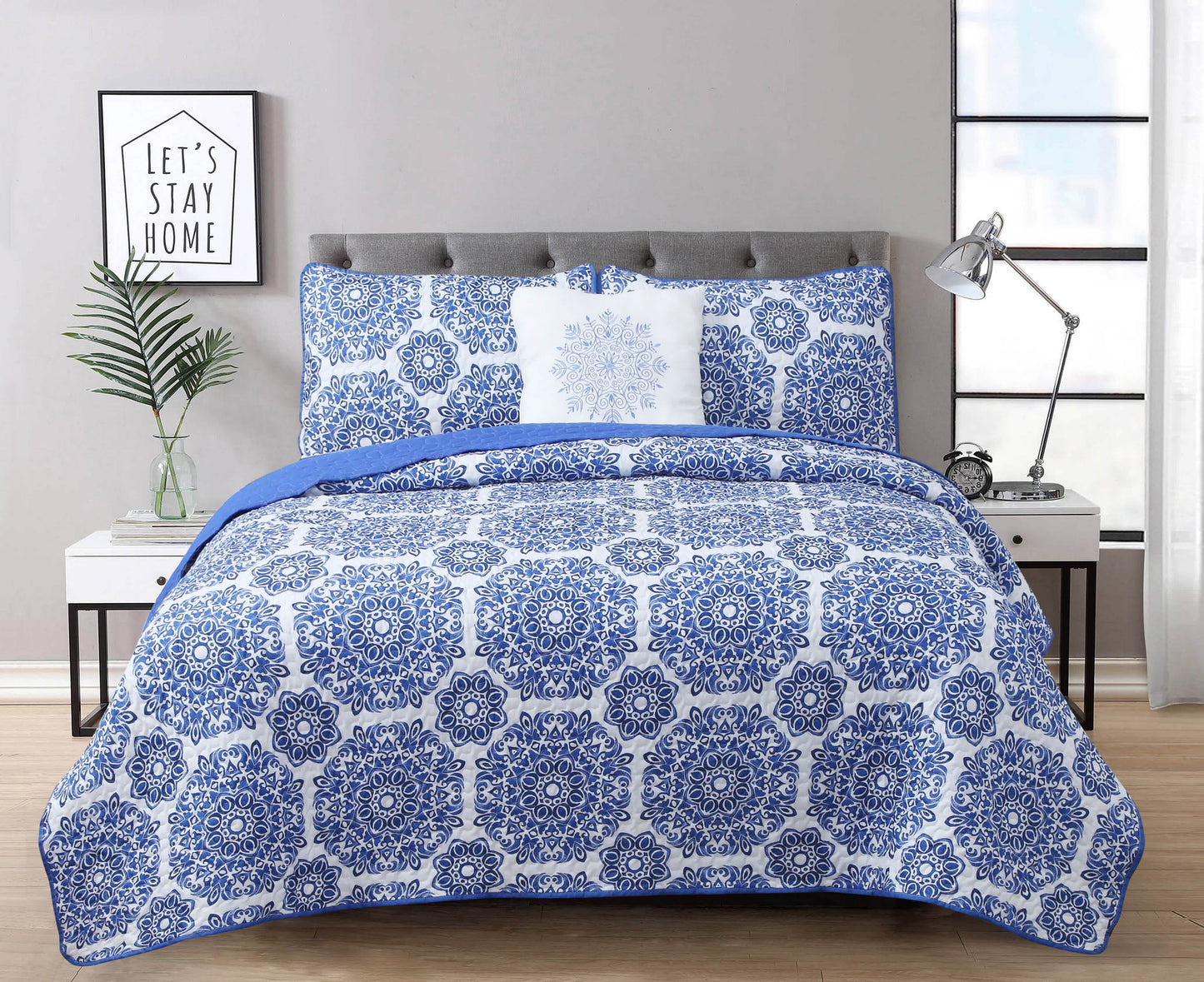 Blue-