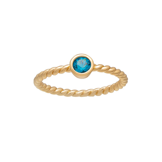 December Blue Topaz-