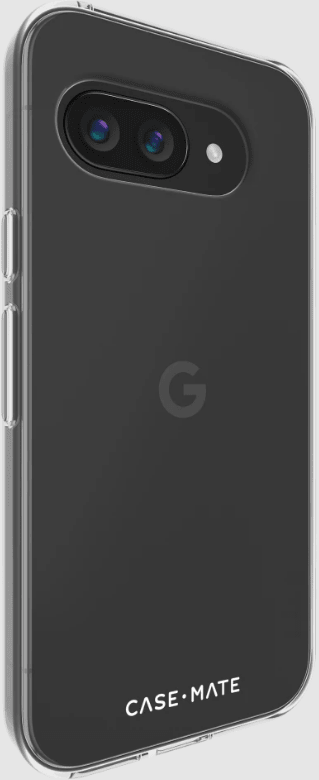 Case-Mate - Protection Pack Tough Case and Glass Screen Protector for Google Pixel 9a - Clear