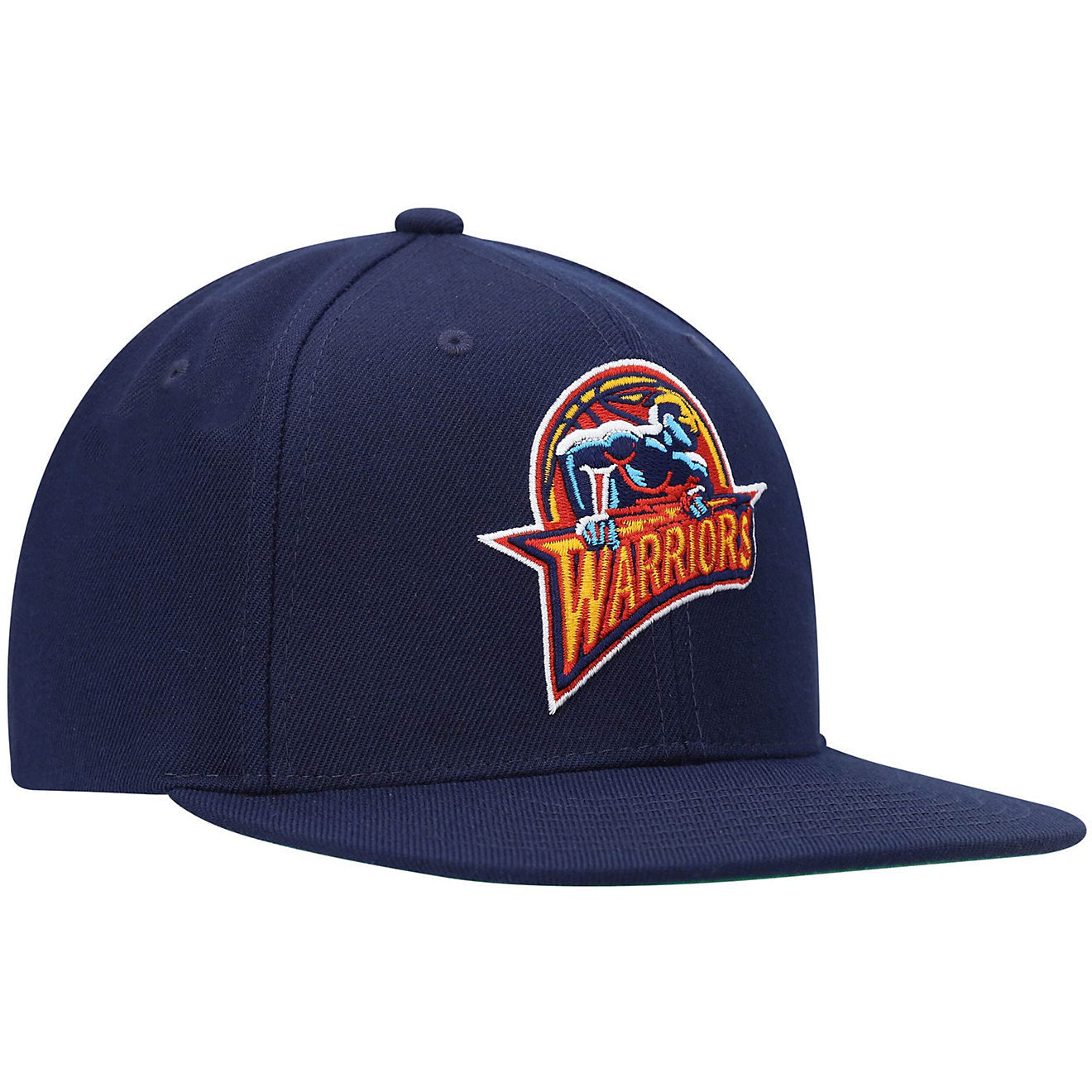 Men's Mitchell & Ness NBA Team Ground 2.0 Snapback Hwc Warriors