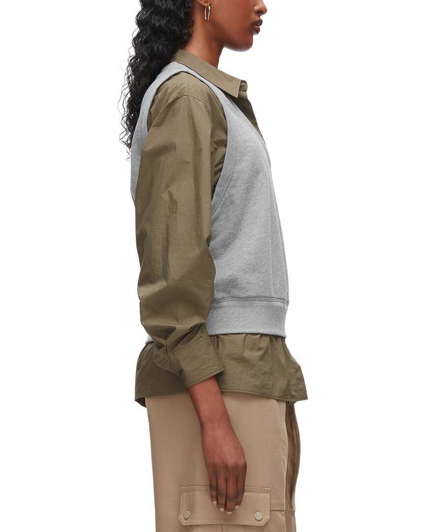 ME085-GREY MELANGE-ARMY-