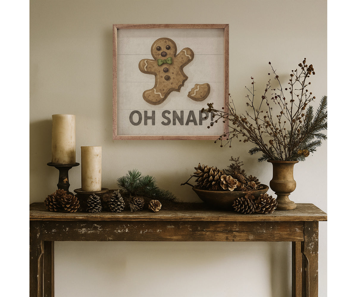 Kendrick Home Oh Snap Gingerbread