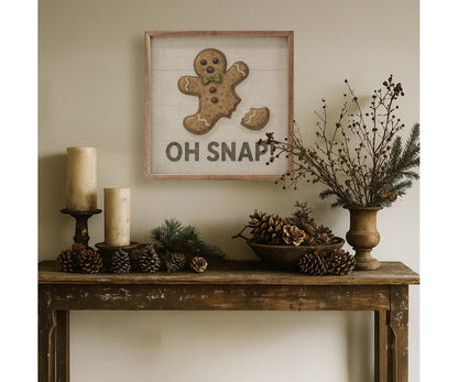 Kendrick Home Oh Snap Gingerbread