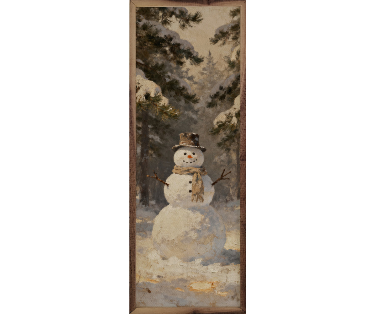 Kendrick Home Snowman In The Woods