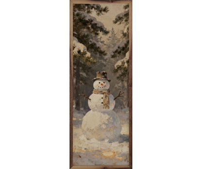 Kendrick Home Snowman In The Woods