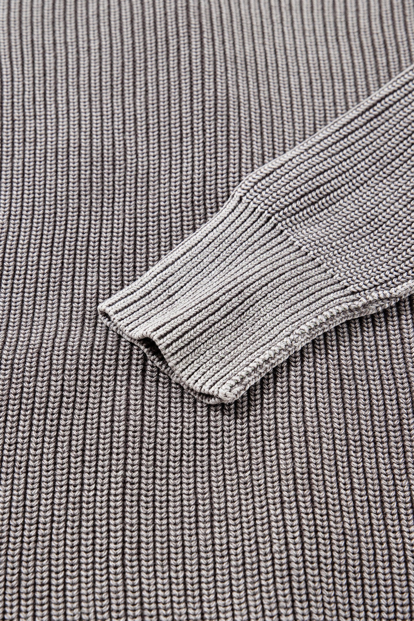 Threaded Pear Sunny Patchwork Knit Open Sweater