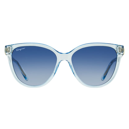 Transparent Blue-