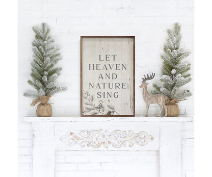 Kendrick Home Let Heaven And Nature Vine Whitewash