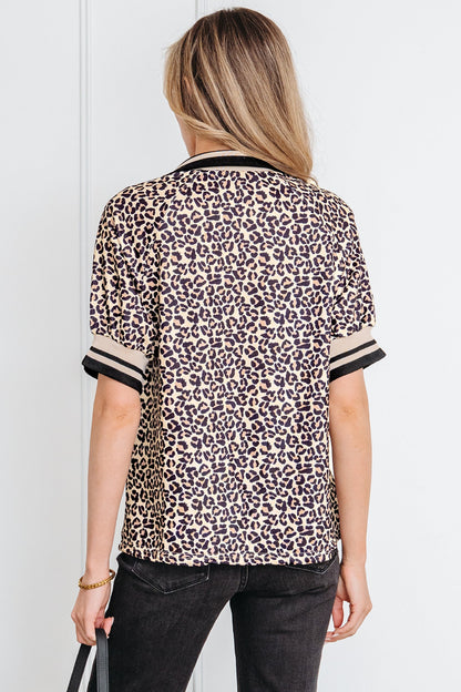 Threaded Pear Seraphina Patchwork Short Sleeve Top